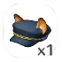 郵便局の帽子
